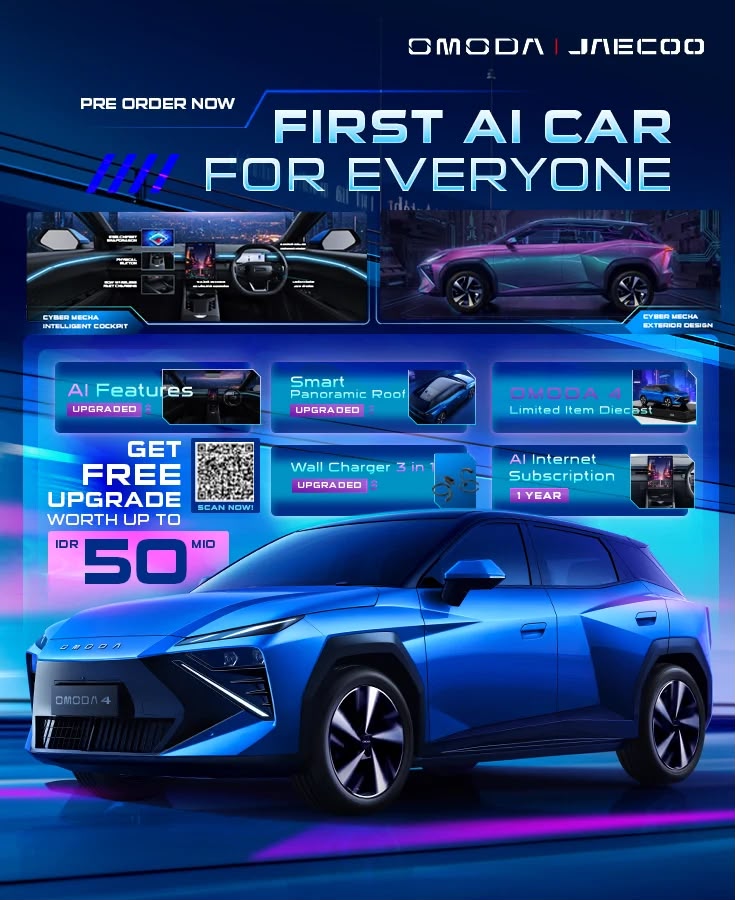 OMODA 04 pre-order promo poster