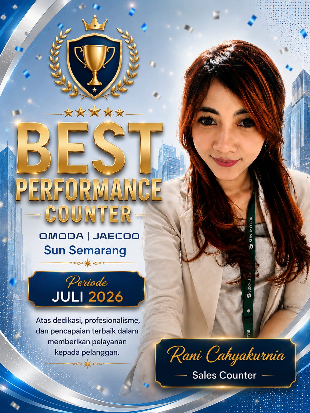 Rani - Premium Sales Consultant Omoda | Jaecoo Semarang